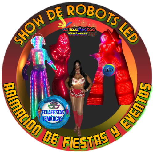 Show Hora Loca Guayaquil, Robots Gigantes Pixel Led, Transformers, StarWars, Cabezones de Artistas. Cabina Fotográfica Automática, Espejo Fotográfico Interactivo, Magic Mirror Booth, VideoBooth 360, Plataforma Rotary Selfie Booth. Cabina Glam, Magazine Photobooth. Maestro de Ceremonias. Alquiler de DJ. Decoración de Fiestas y Eventos. Organización de Eventos Sociales y Corporativos. Contarnos con un hermoso local de Eventos en el Norte de Guayaquil, en la Garzota 1